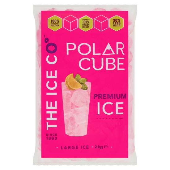 The Ice Co Polar Cube Premium Ice Large (2kg)