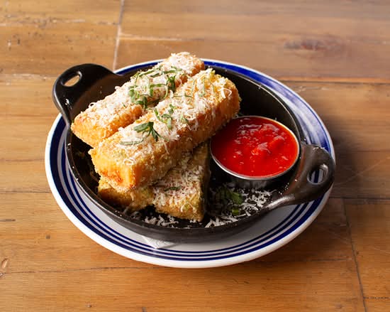 Garlic Parmesan Polenta Fries