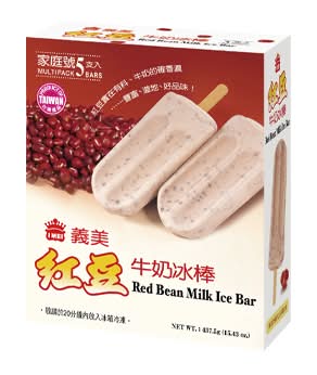 義美 冰棒 - 紅豆牛奶 (5 入)