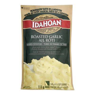 Idahoan Roasted Garlic Flavoured Mashed Potatoes (113 g)