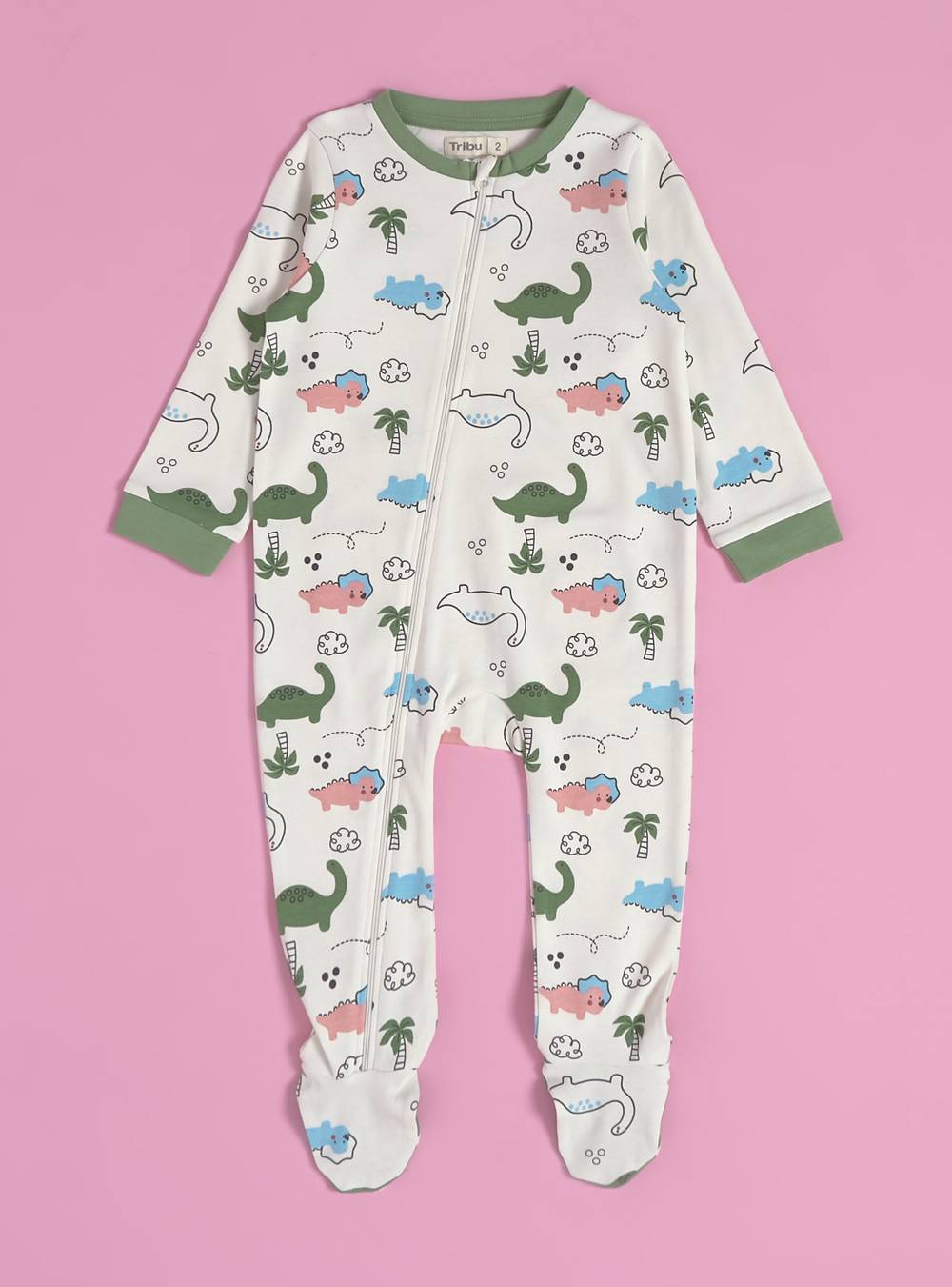 Tribu pijama niño estampado completo diseño 1 't 18m