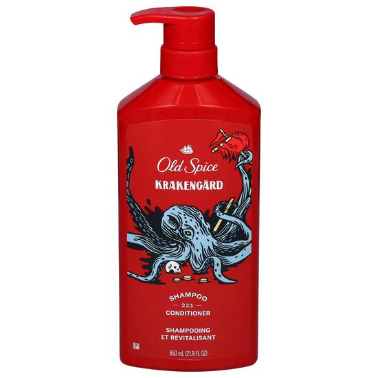 Old Spice Krakengard 2in1 Shampoo and Conditioner For Men (22 fl oz)