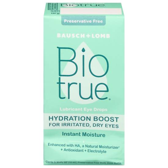 Biotrue Hydration Boost Lubricant Eye Drops