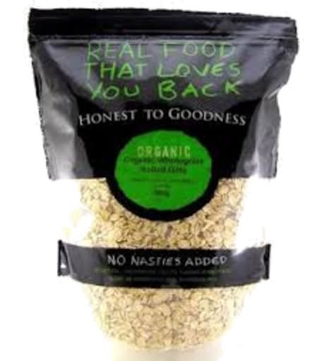 Honest To Goodness Organic Rolled Oats (700g)