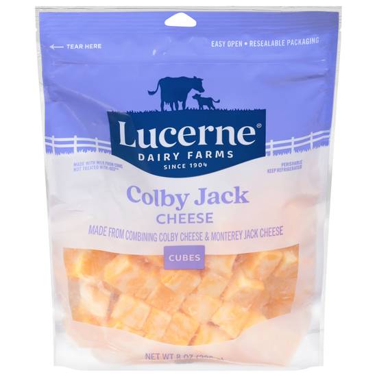 Lucerne Colby Jack Cheese Cubes