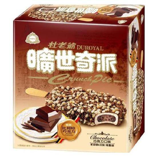 杜老爺曠世奇派-巧克力雪糕90g*4入