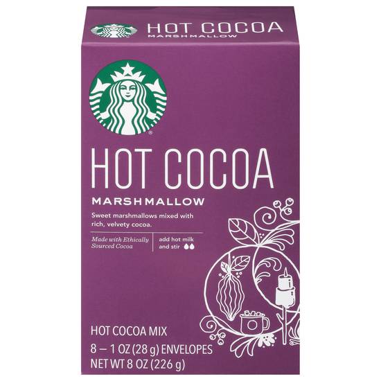 Starbucks Marshmallow Hot Cocoa Mix (8 ct, 1 oz)