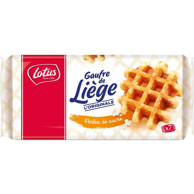 Lotus - Gaufre de liège (7 pièces)