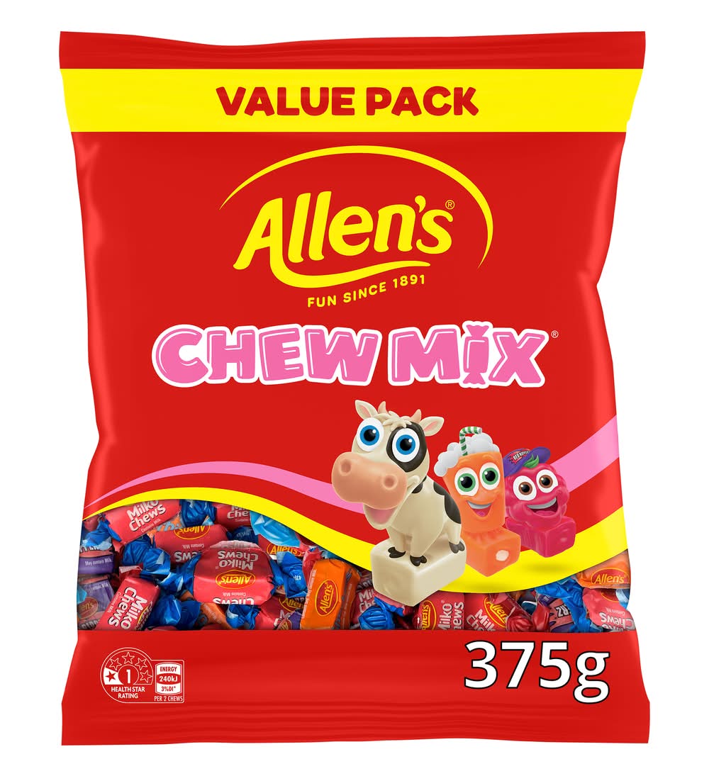 Allen's Chew Mix Candies, Assorted (375g)