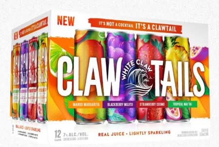 White Claw Cocktails Real Juice Lightly Spackling, Assorted (12 x 12 fl oz)