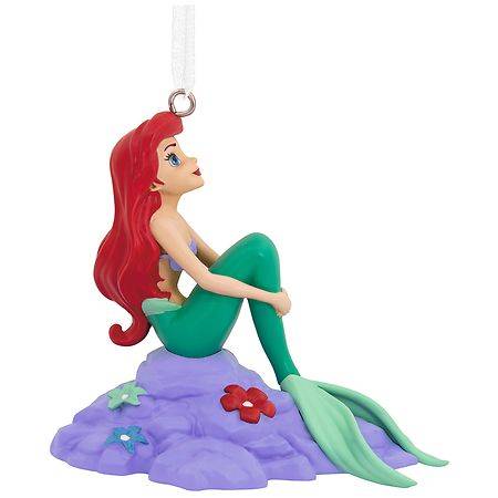 Hallmark Disney The Little Mermaid Ariel on Rock Christmas Ornament H19 - 1.0 ea