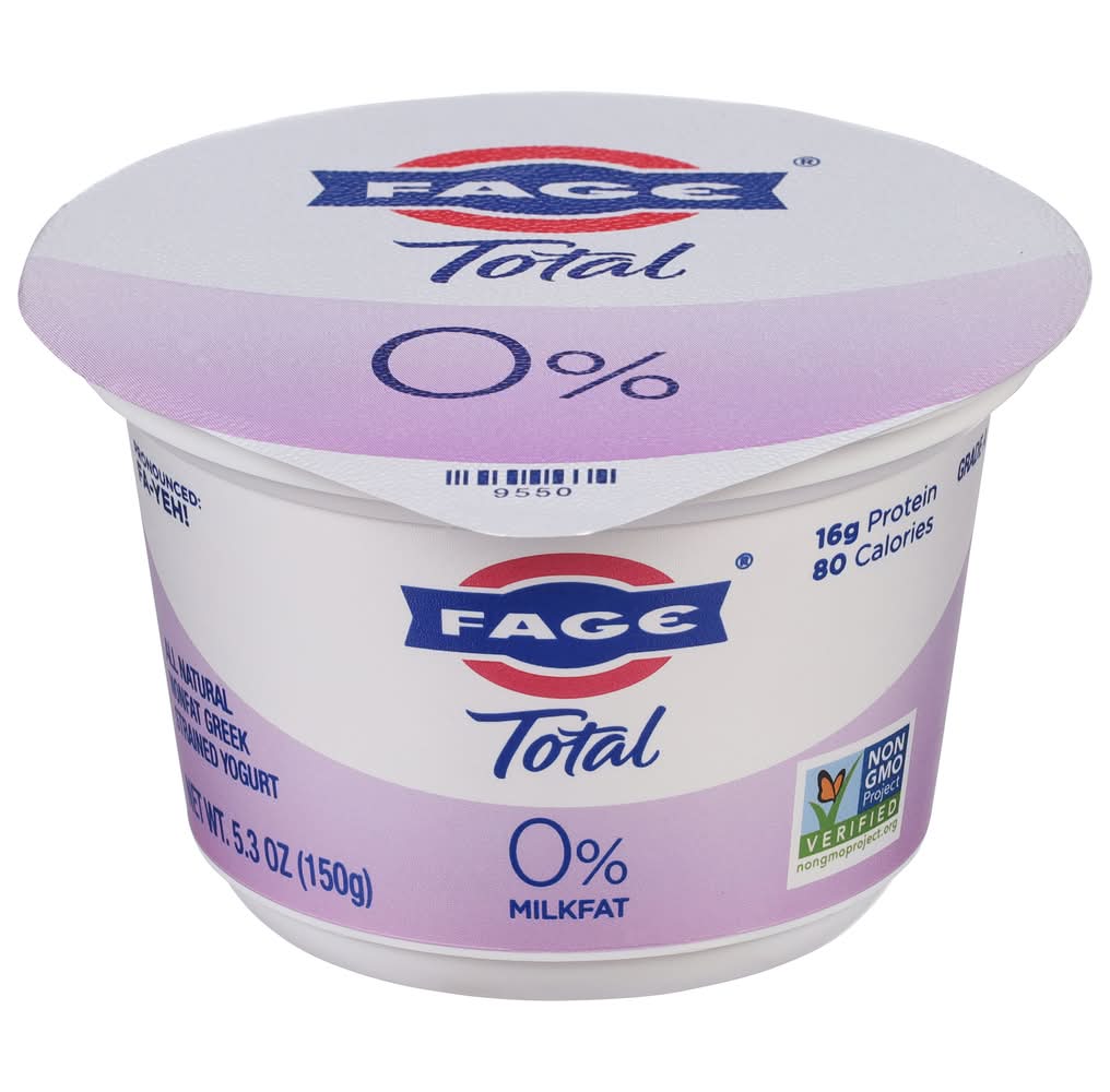 FAGE Total All Natural Nonfat Strained Greek Yogurt (5.3 oz)