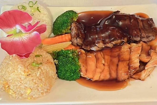 Chicken & Beef Teriyaki Special