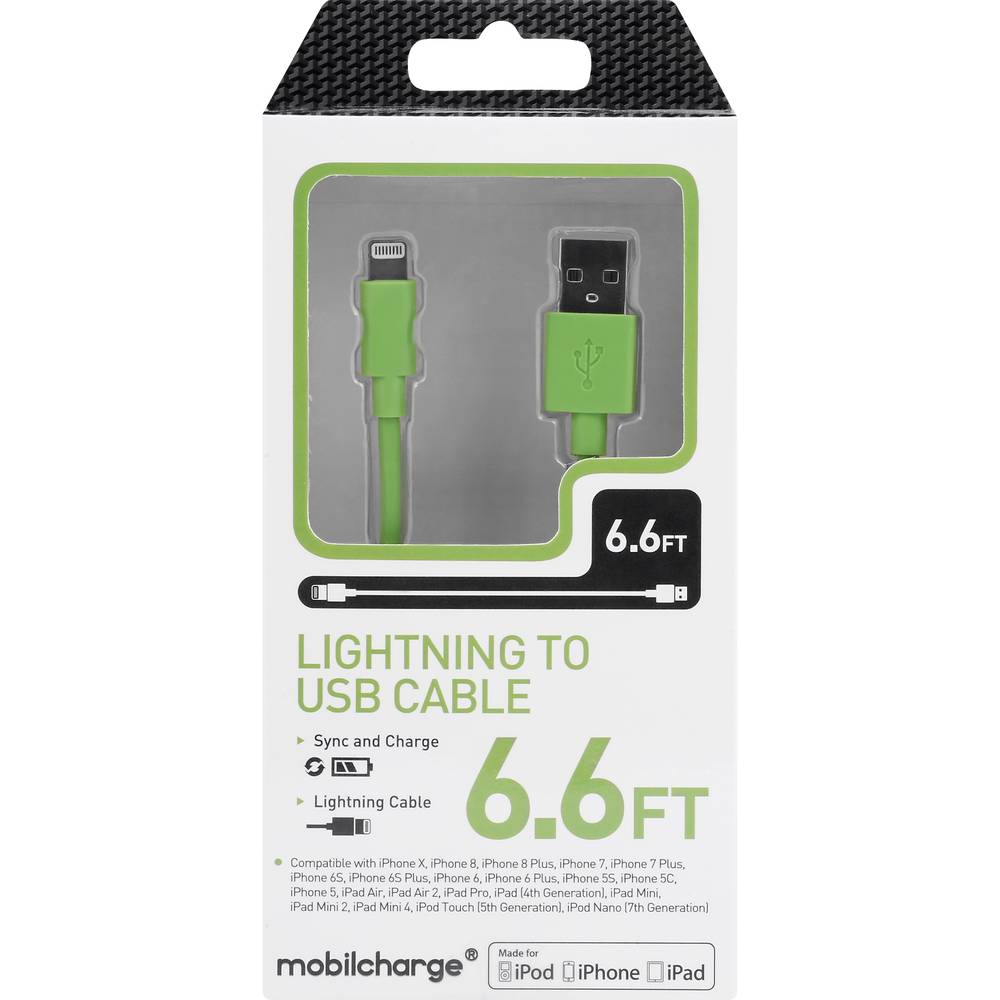 Mobilcharge Lightning To Usb Cable