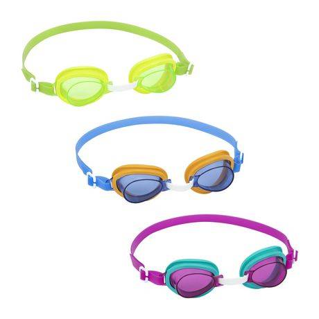 Bestway® Pack de 3 paires de lunettes de natation Aqua Burst Essential™