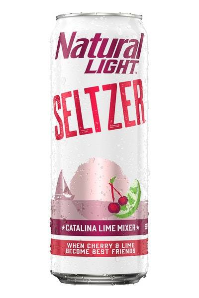 Natural Light Catalina Lime Mixer Seltzer (25 fl oz)
