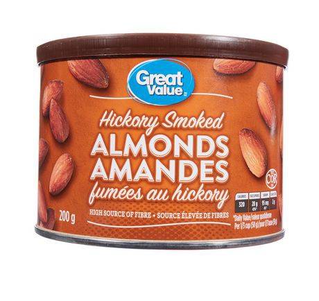 Great Value Hickory Smoked Almonds (200 g)
