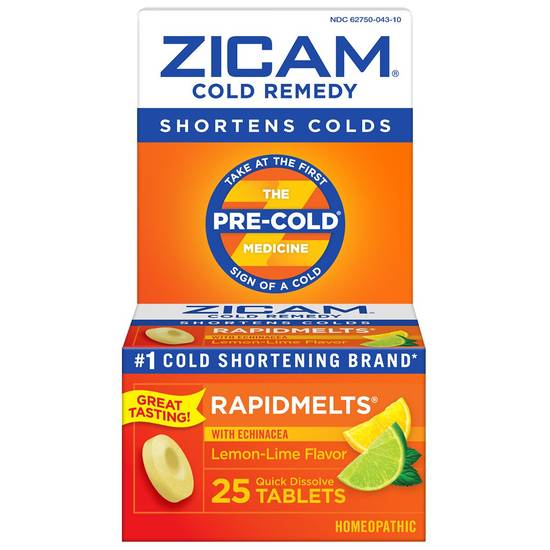 Homeopathic  Zicam Cold Remedy RapidMelts