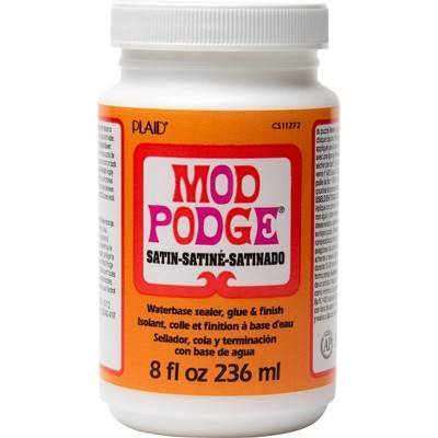 Mod Podge Satin Finish Craft Glue (8 fl oz)