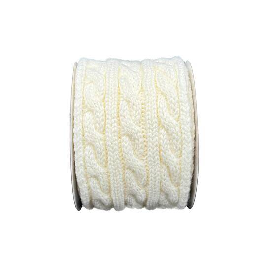 Celebrate It Christmas Cable Knit Ribbon Delivery Near Me | Order