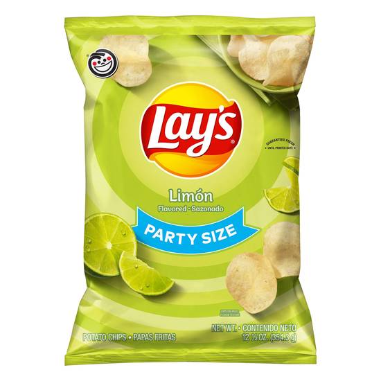 Lay's Party Size Limon Flavored Potato Chips