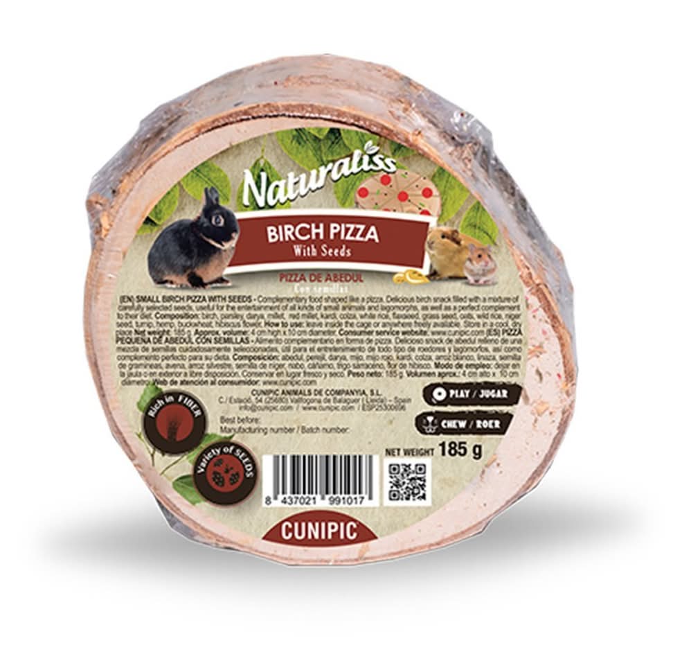 Naturaliss · Cunipic masticables de pizza de abedul (185 g)
