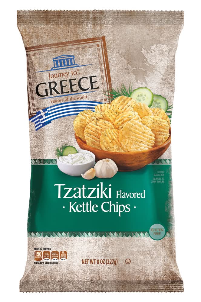 Journey To... Kettle Chips, Tzatziki (8 oz)