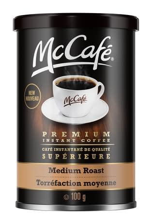 Mccafé café instantané de qualité supérieure torréfaction moyenne (100 g) - mccafé premium instant coffee, medium roast (100 g)