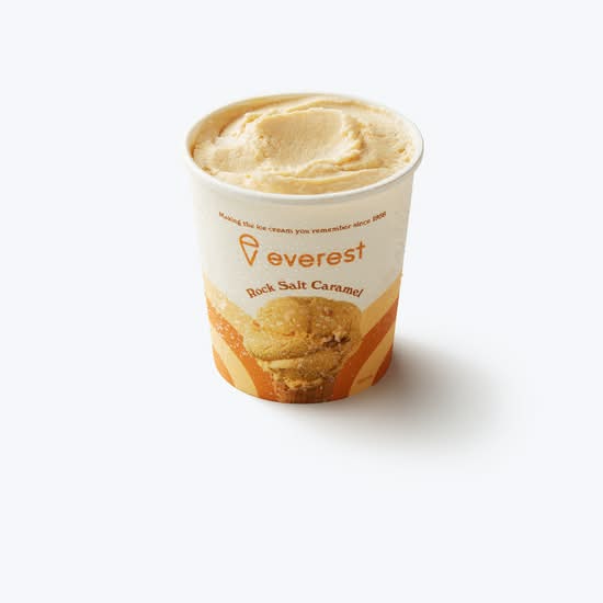 Rock Salt Caramel Ice Cream 120ML