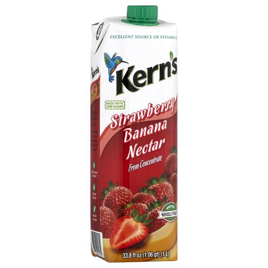 Kern's Strawberry Banana Nectar (33.8 fl oz)