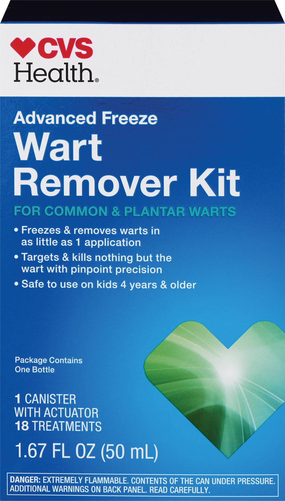 Cvs Health Advanced Freeze Wart Remover Kit