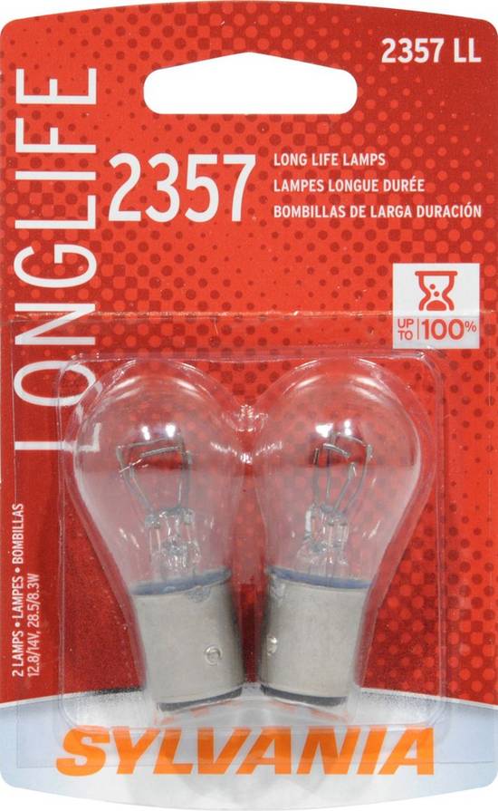 Sylvania ampoules miniatures de longue durée sylvania 2357 - long life mini bulbs 2357 (2 units)