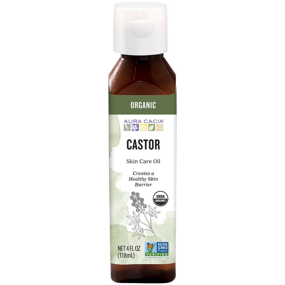 Organic Castor Oil - Skin Care Oil (4 Fluid Ounces)