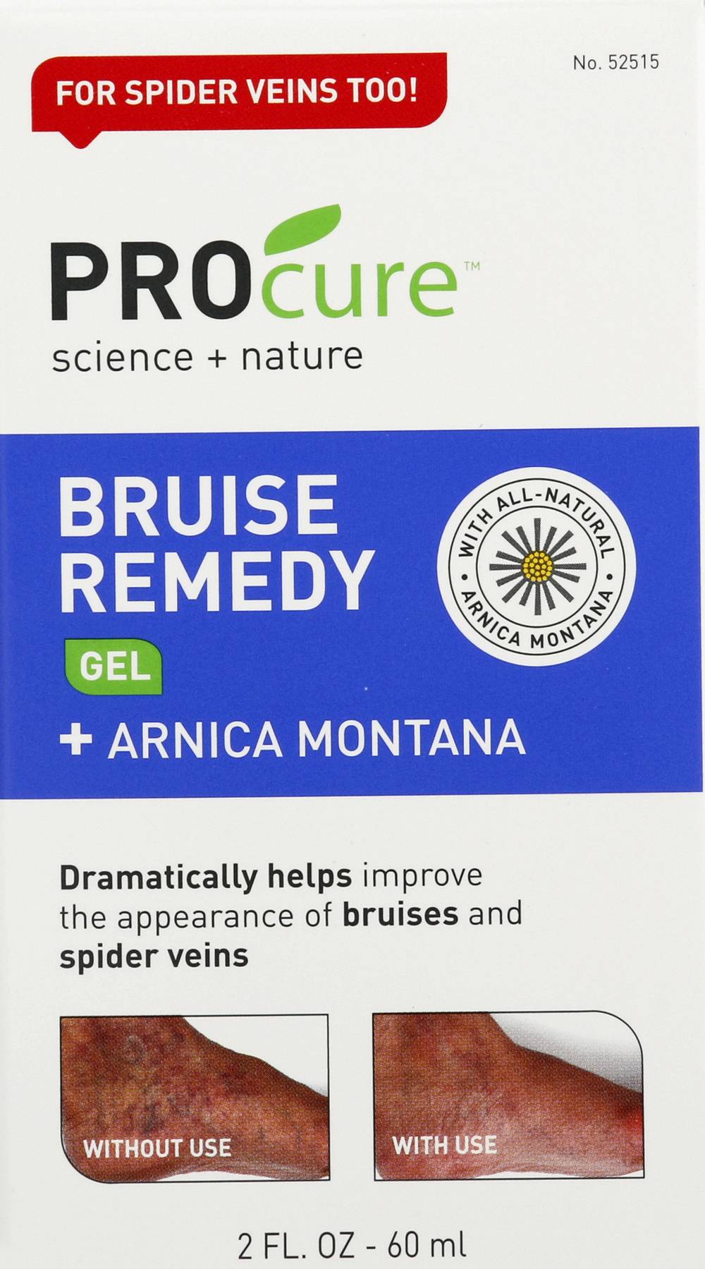 Procure Bruise Remedy Gel + Arnica Montana (2 oz)