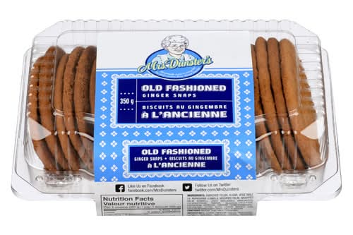 Mrs Dunster'S Biscuits Au Gingembre 350 G 1 Un / Mrs Dunster's Ginger Snaps Old Fashioned 350 g