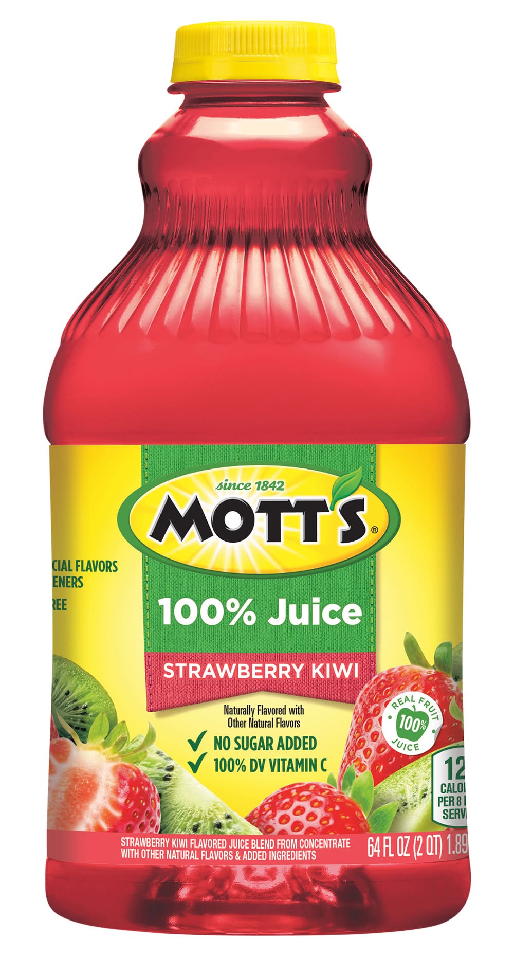 Mott's 100% Fruit Juice, Strawberry-Kiwi (64 fl oz)