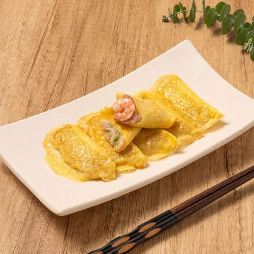 手工蝦仁蛋餃