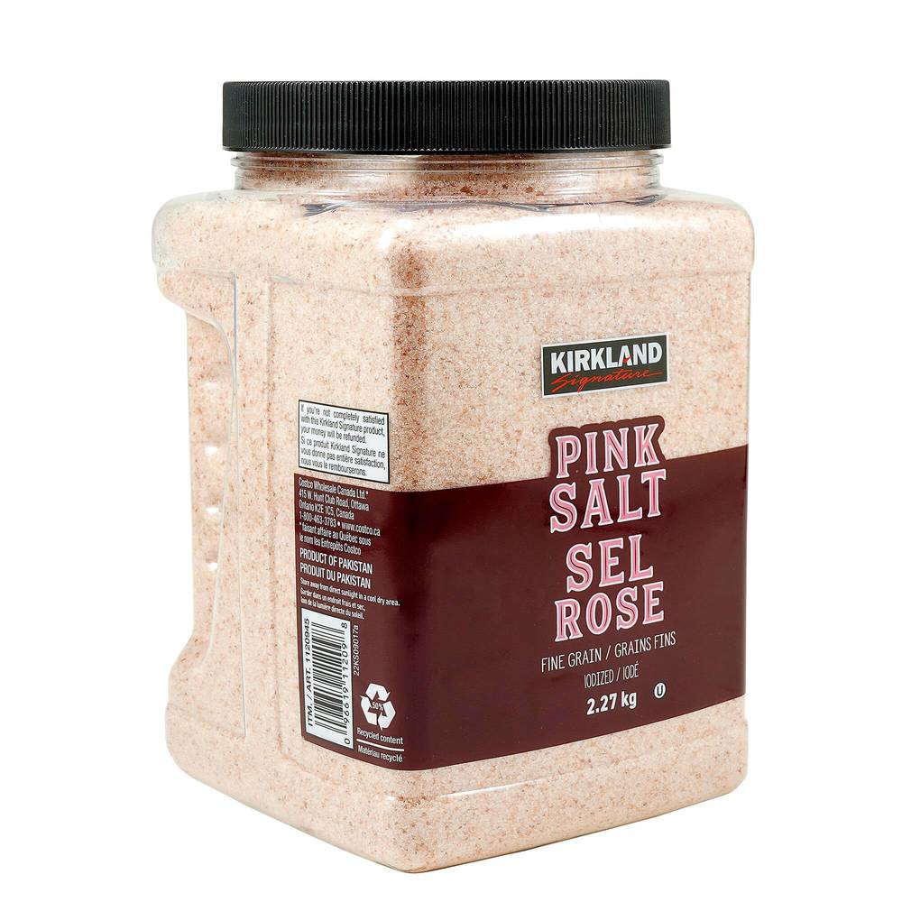 Kirkland Signature Ground Pink Salt, 2.27 Kg