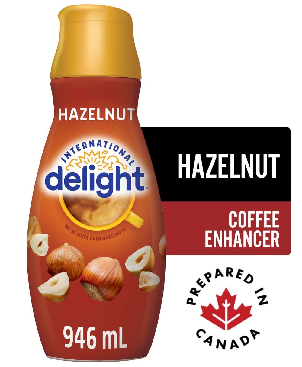 International Delight Coffee Creamer, Hazelnut Noisette (946 ml)