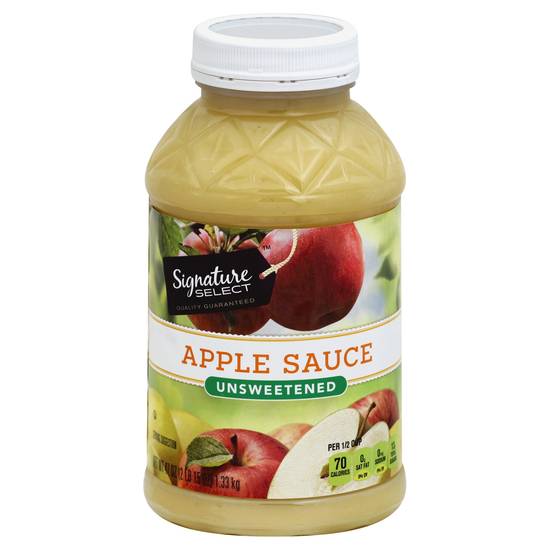 Signature Select Unsweetened Apple Sauce (47 oz)