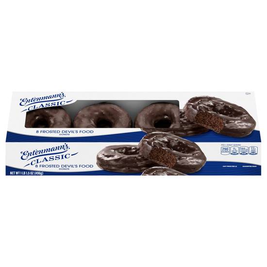 Entenmann's Frosted Devil's Food Donuts (8 ct)