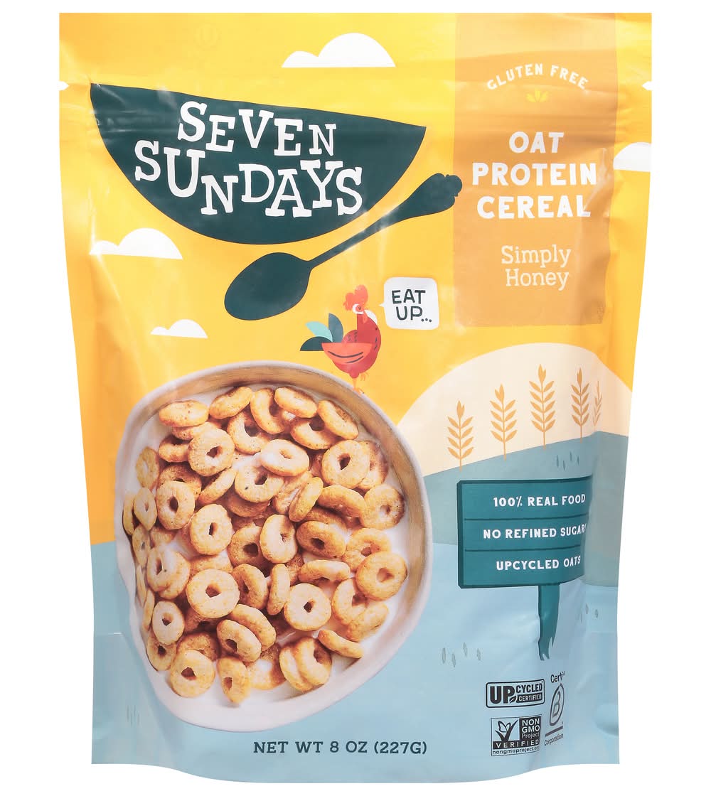 Seven Sundays Oat Protein Cereal, Honey (8 oz)