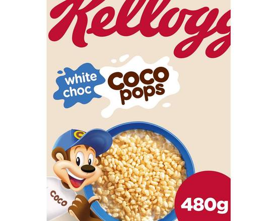 KELLOGGS WHITE CHOC COCO POPS (480G)