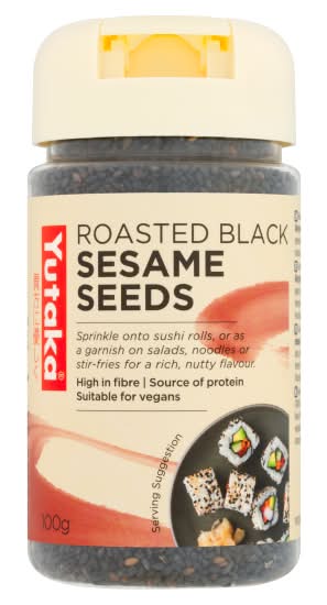Yutaka Roasted Black Sesame Seeds (100g)