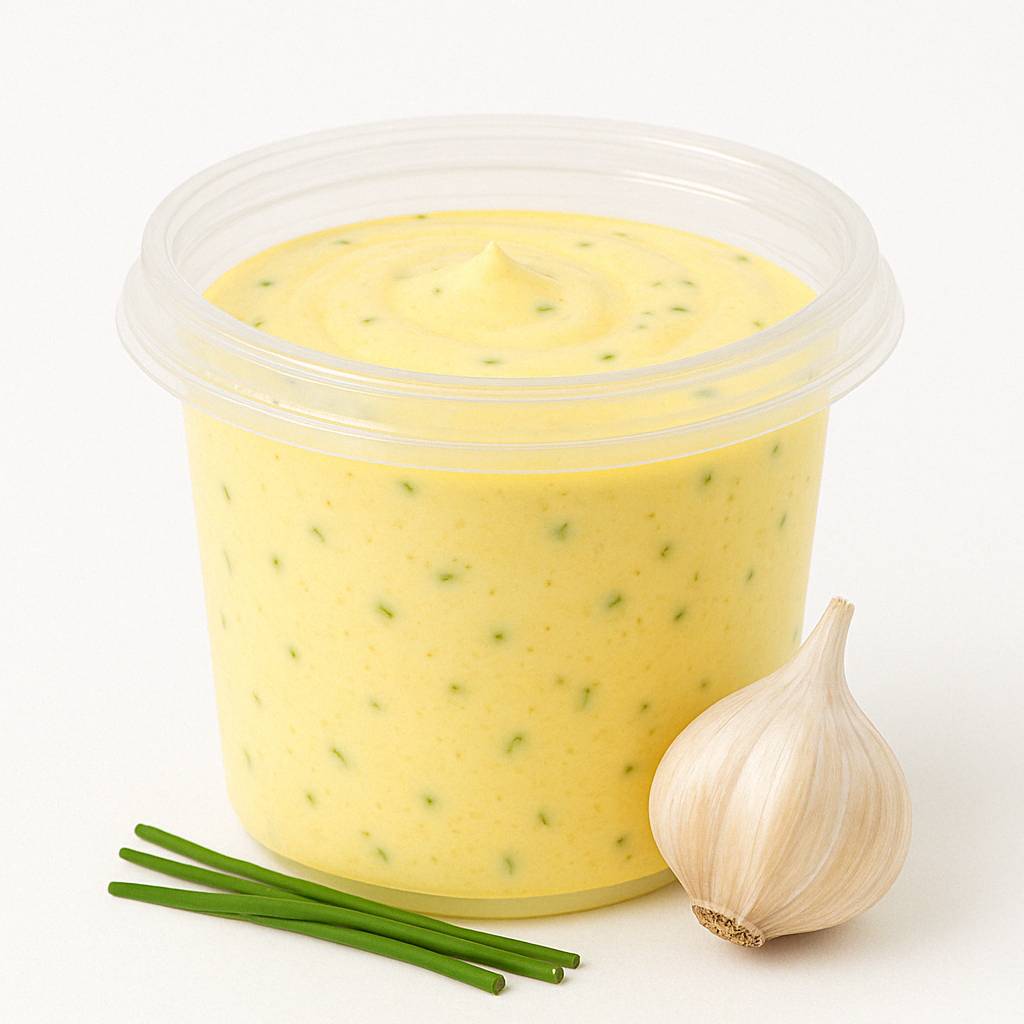 -- Mayonnaise maison à l'ail --