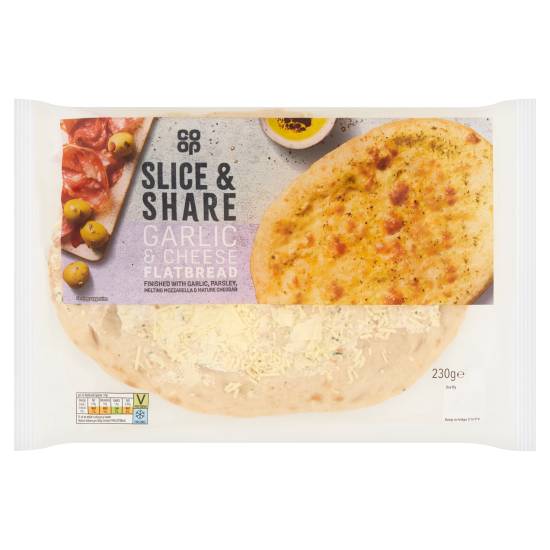 Co-Op Garlic & Cheese Flatbread