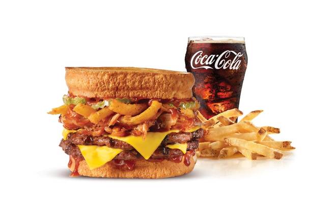 Double Pulled Pork Angus Frisco Combo