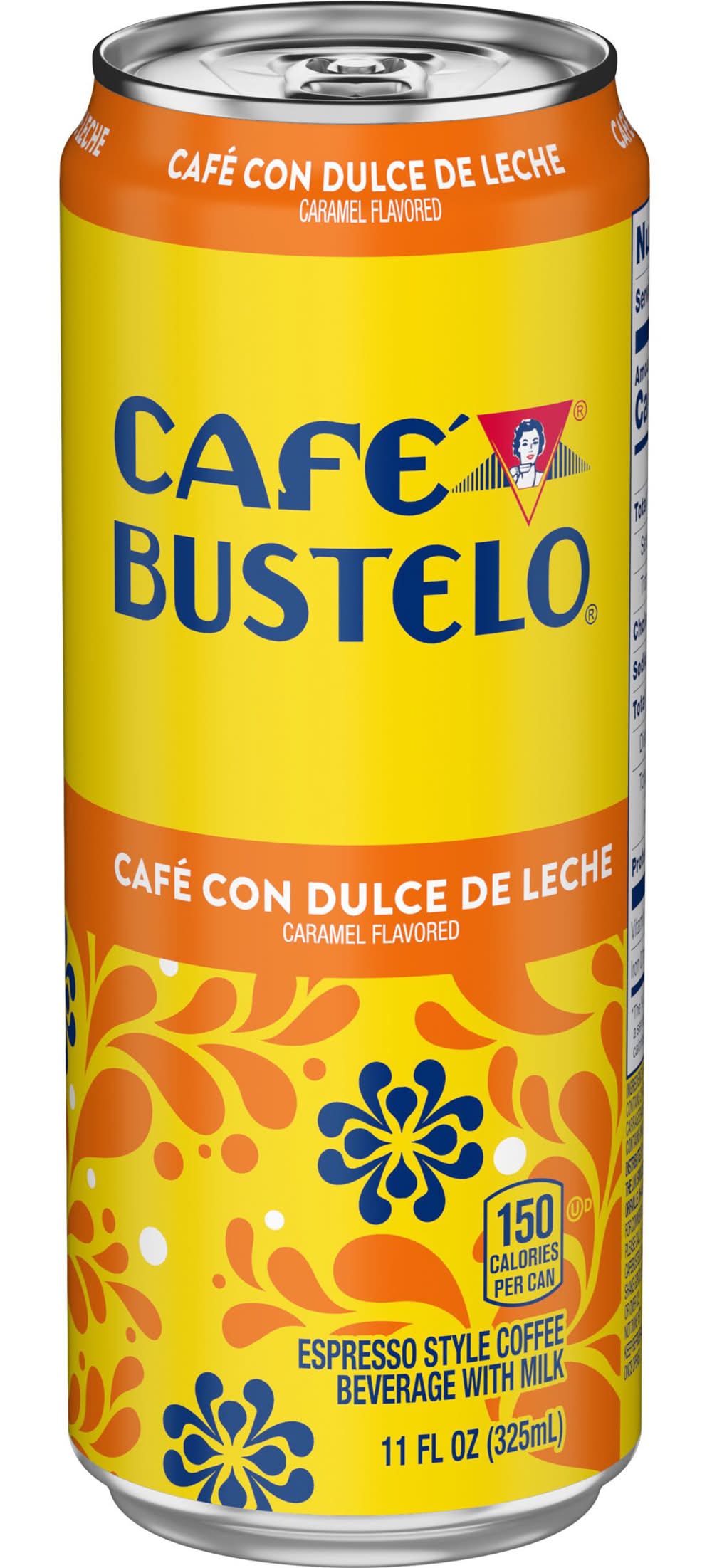 Café Bustelo Ready To Drink Espresso Style Iced Coffee Beverage, Caramel (11 fl oz)