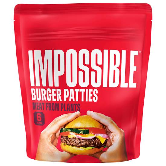 Impossible Burger Patties, 6 ct