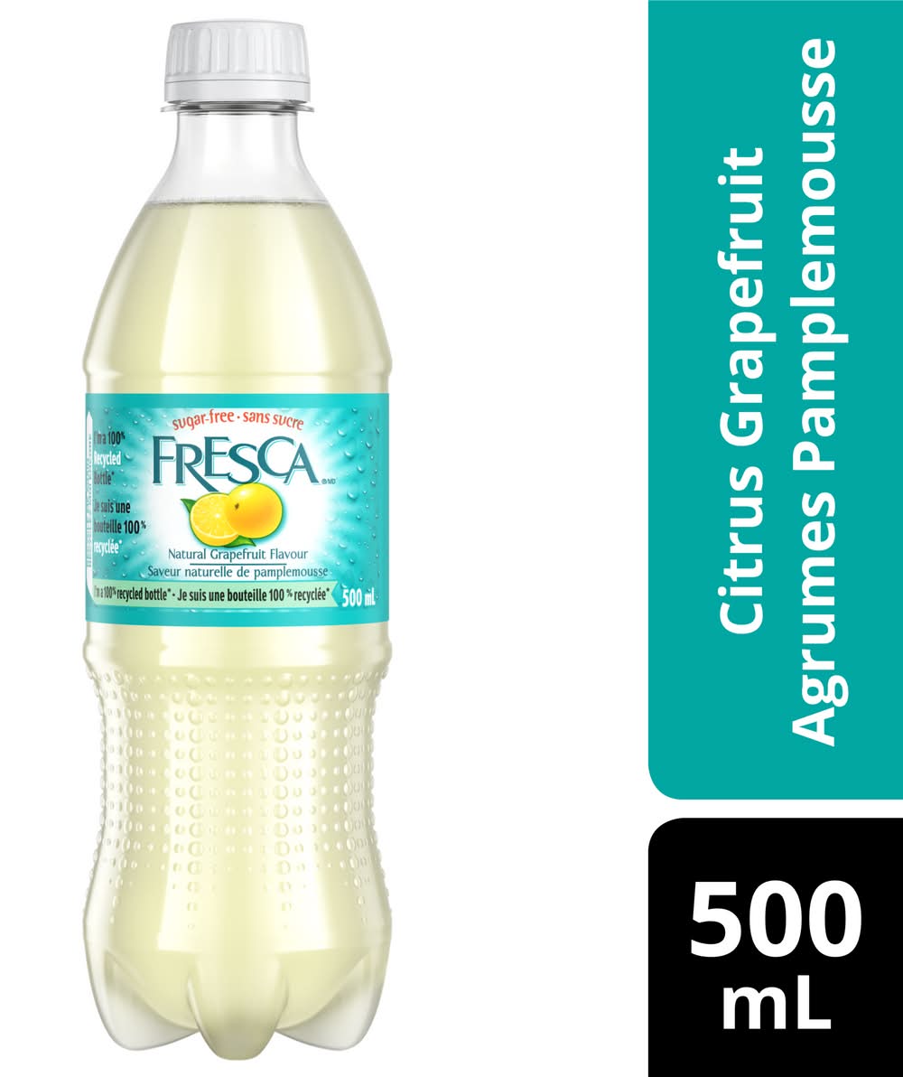 Fresca Flavoured Soda, Grapefruit (500 ml)